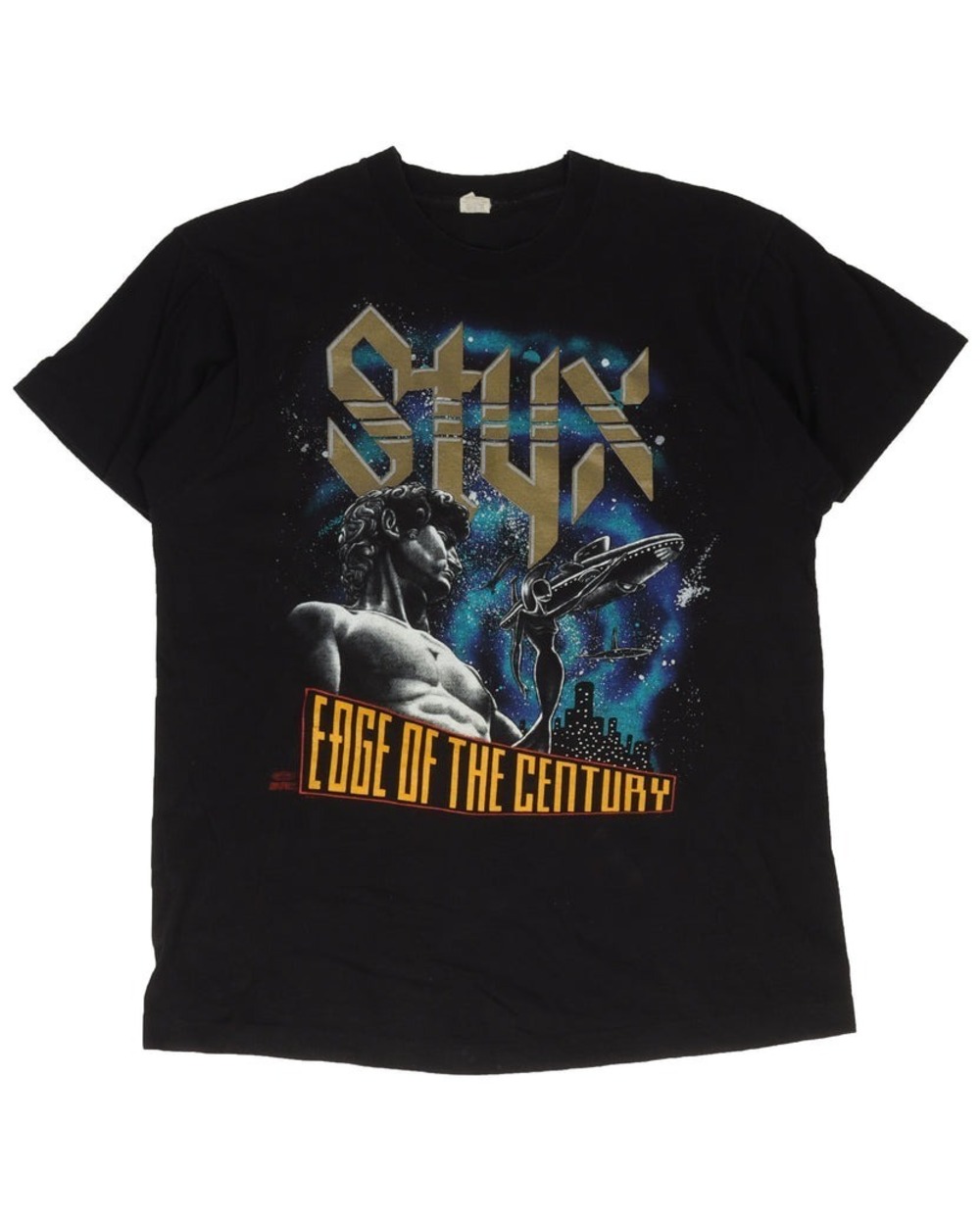 Styx Edge Of The Century 1991 Tour T-Shirt
